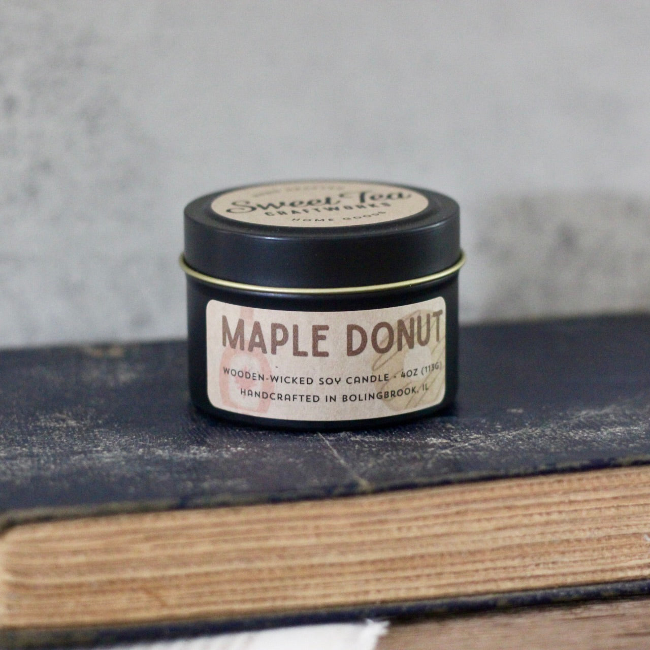 Wooden Wick Candle: Seasonal Scents (4oz)