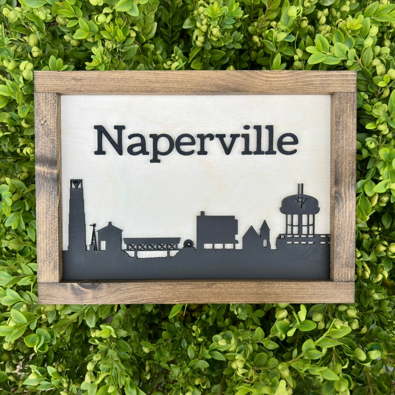 Naperville Skyline Wall Art