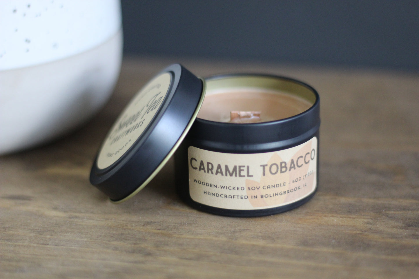 Wooden Wick Candle: Core Scents (4oz)