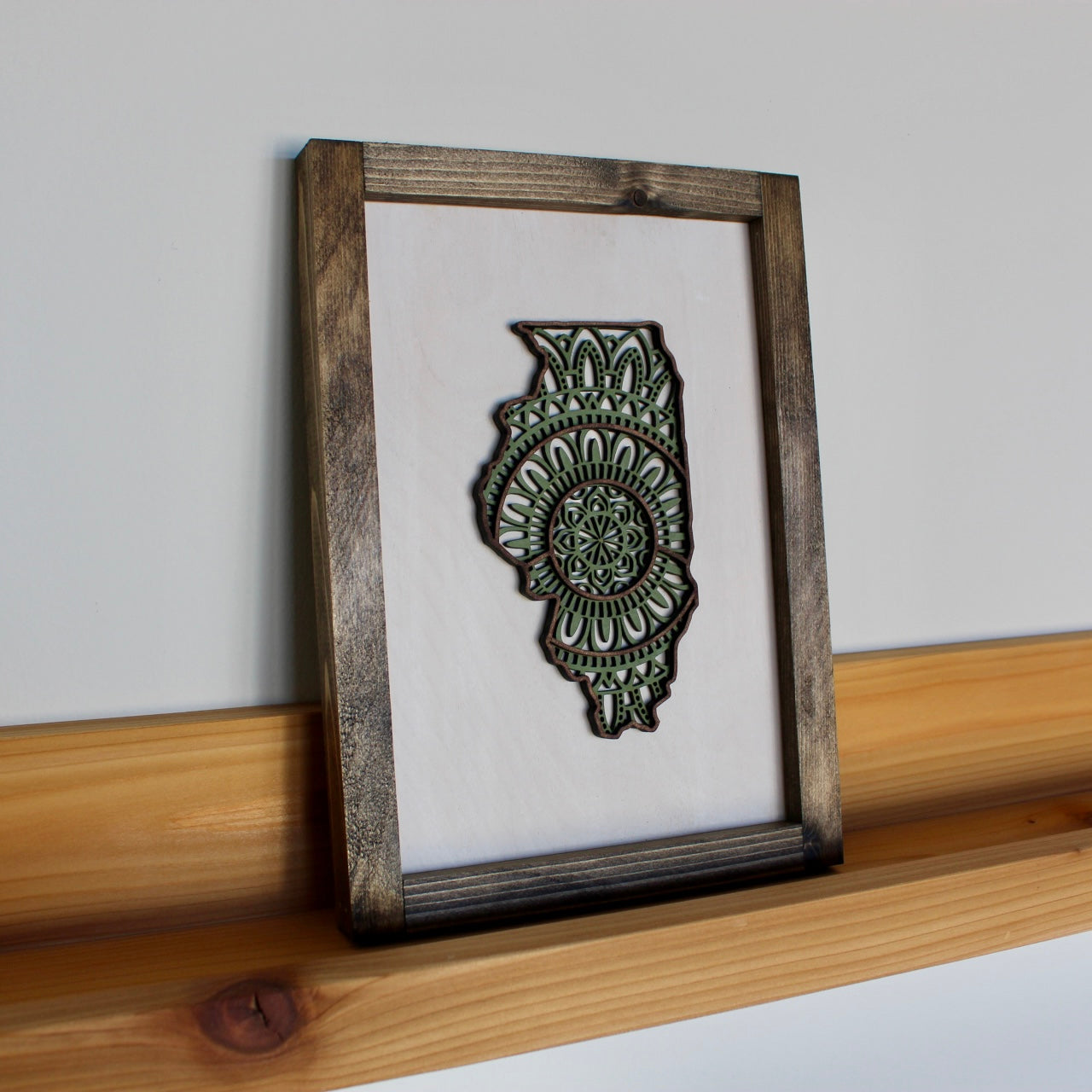 Illinois Mandala Wall Art