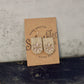 Pottery Dangle Earrings