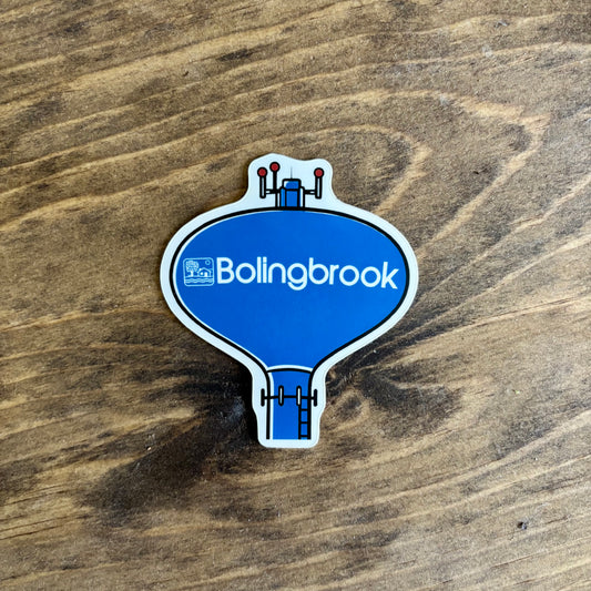 Bolingbrook Water Tower Sticker