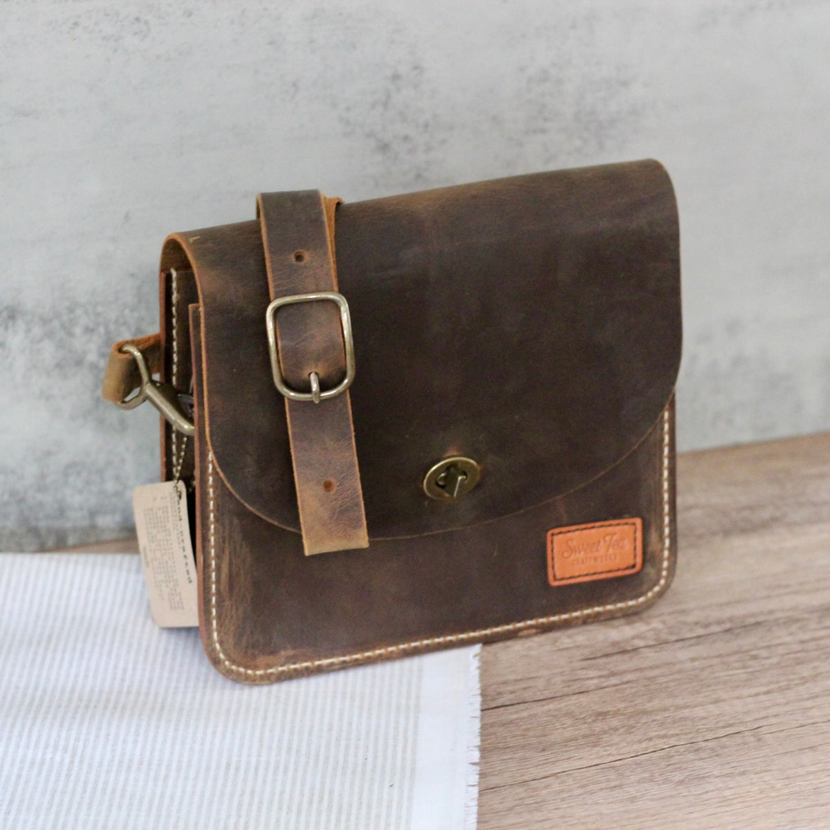 Leather Crossbody Bag