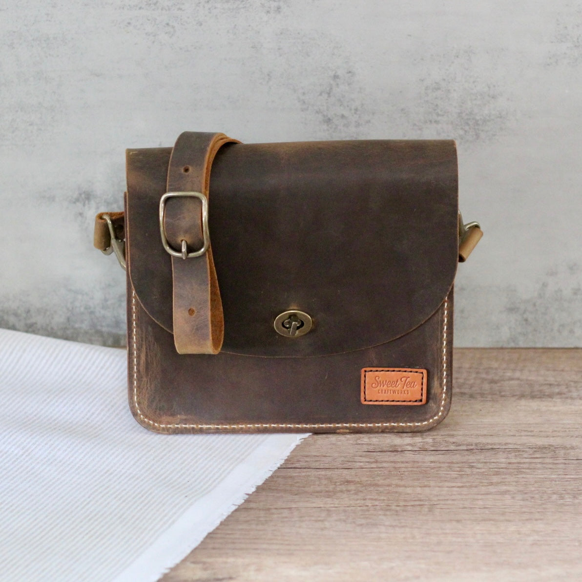 Leather Crossbody Bag
