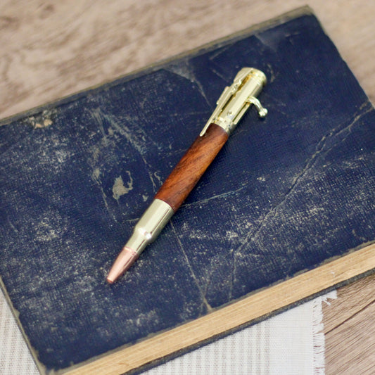 Hand Turned Bolt Action Pen