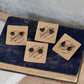Pottery Stud Earrings