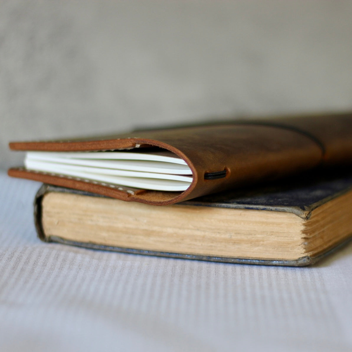 Refillable Leather Notebook