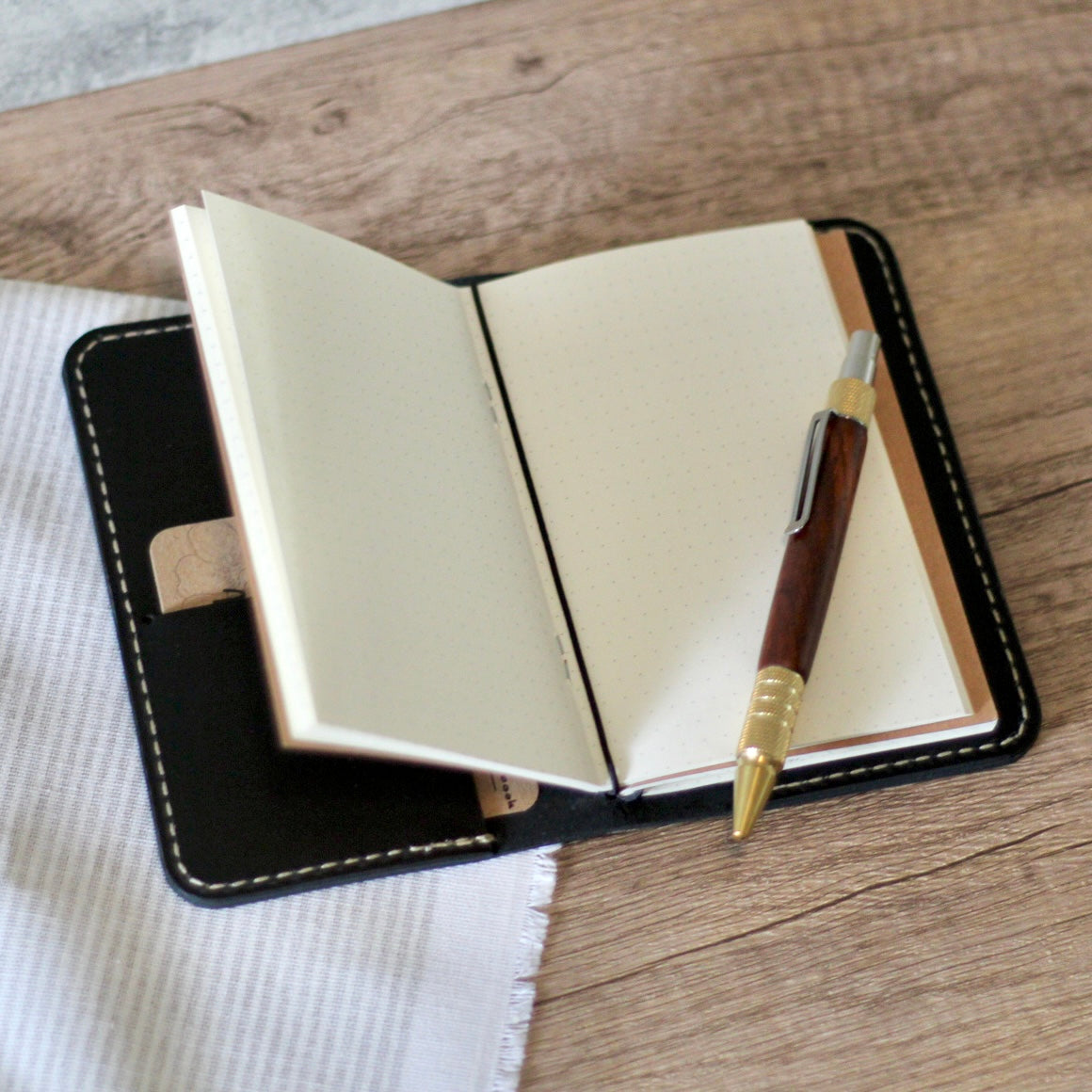 Pocket Leather Notebook