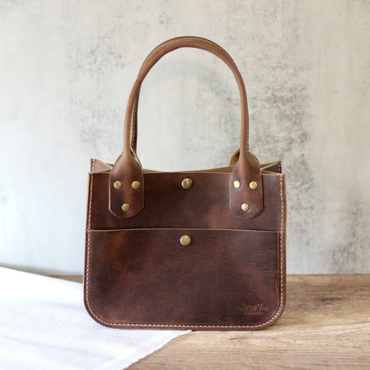 Leather Hand Tote