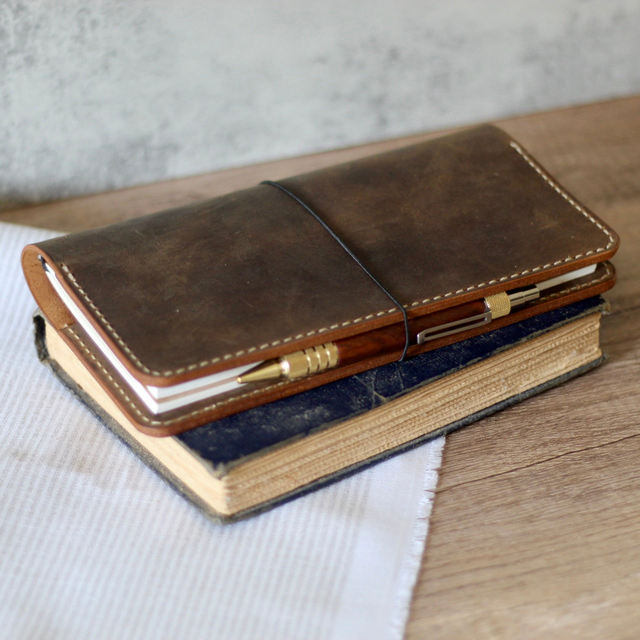 Refillable Leather Notebook