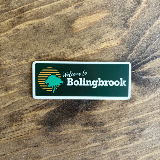 Welcome to Bolingbrook Sticker