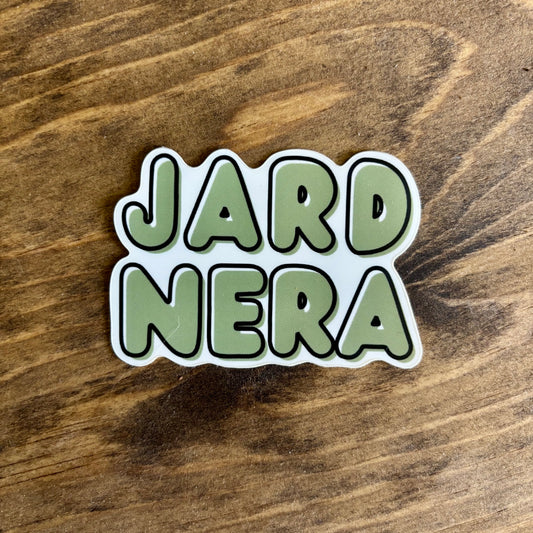 Jardnera Sticker