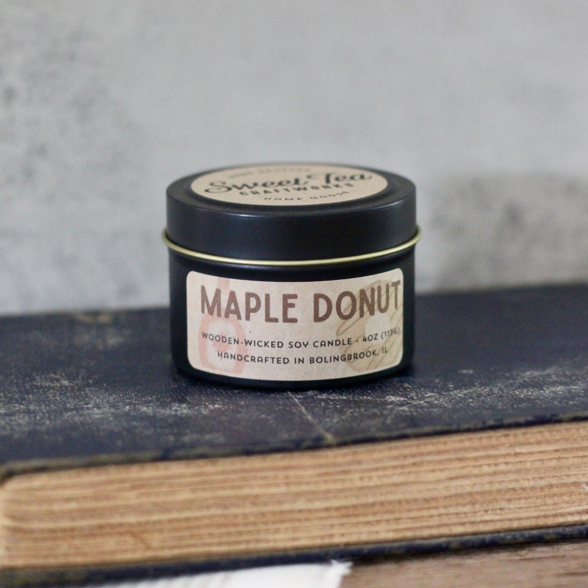 Wooden Wick Candle: Seasonal Scents (4oz)