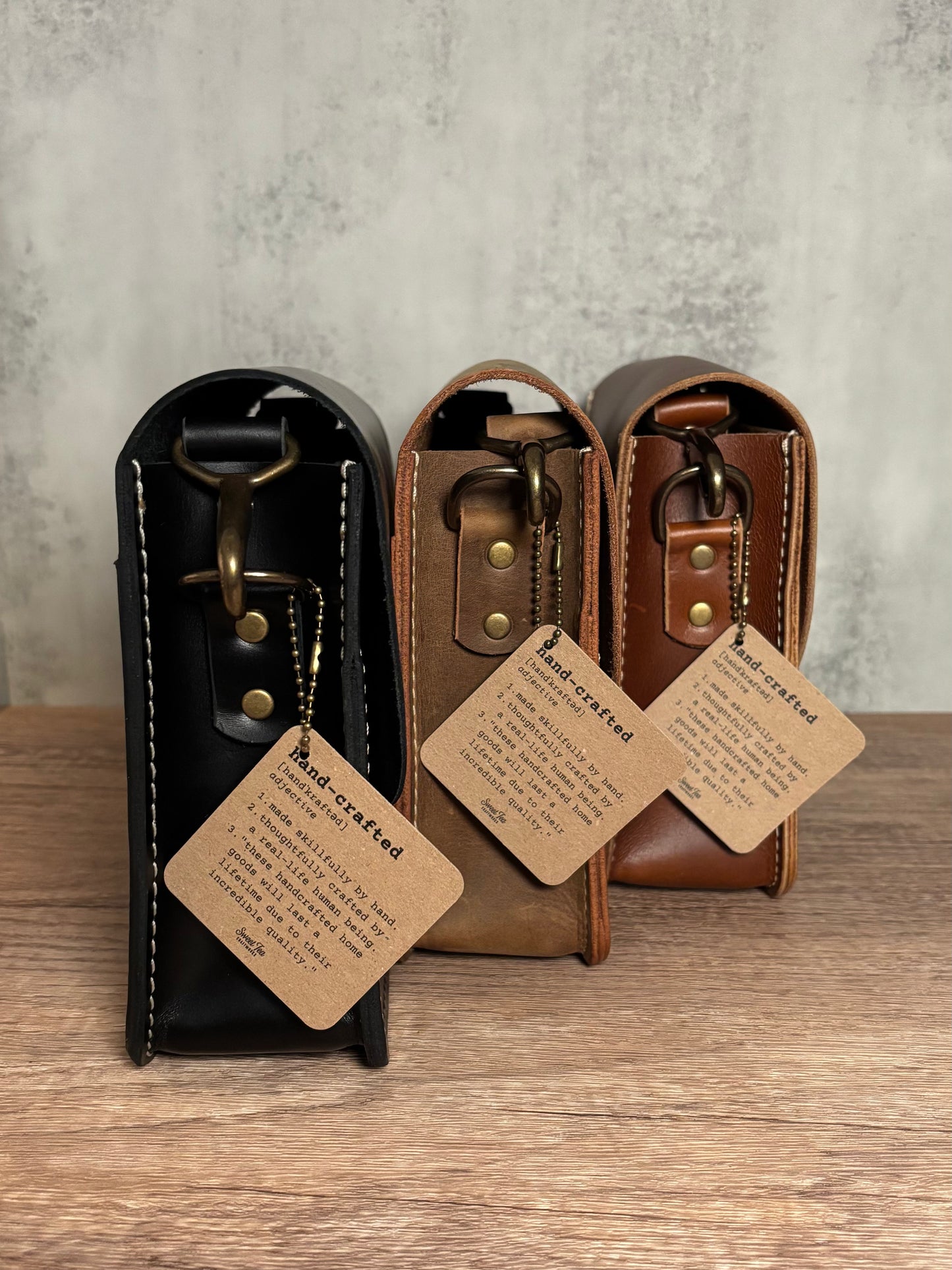 Leather Crossbody Bag - Sweet Tea Craftworks