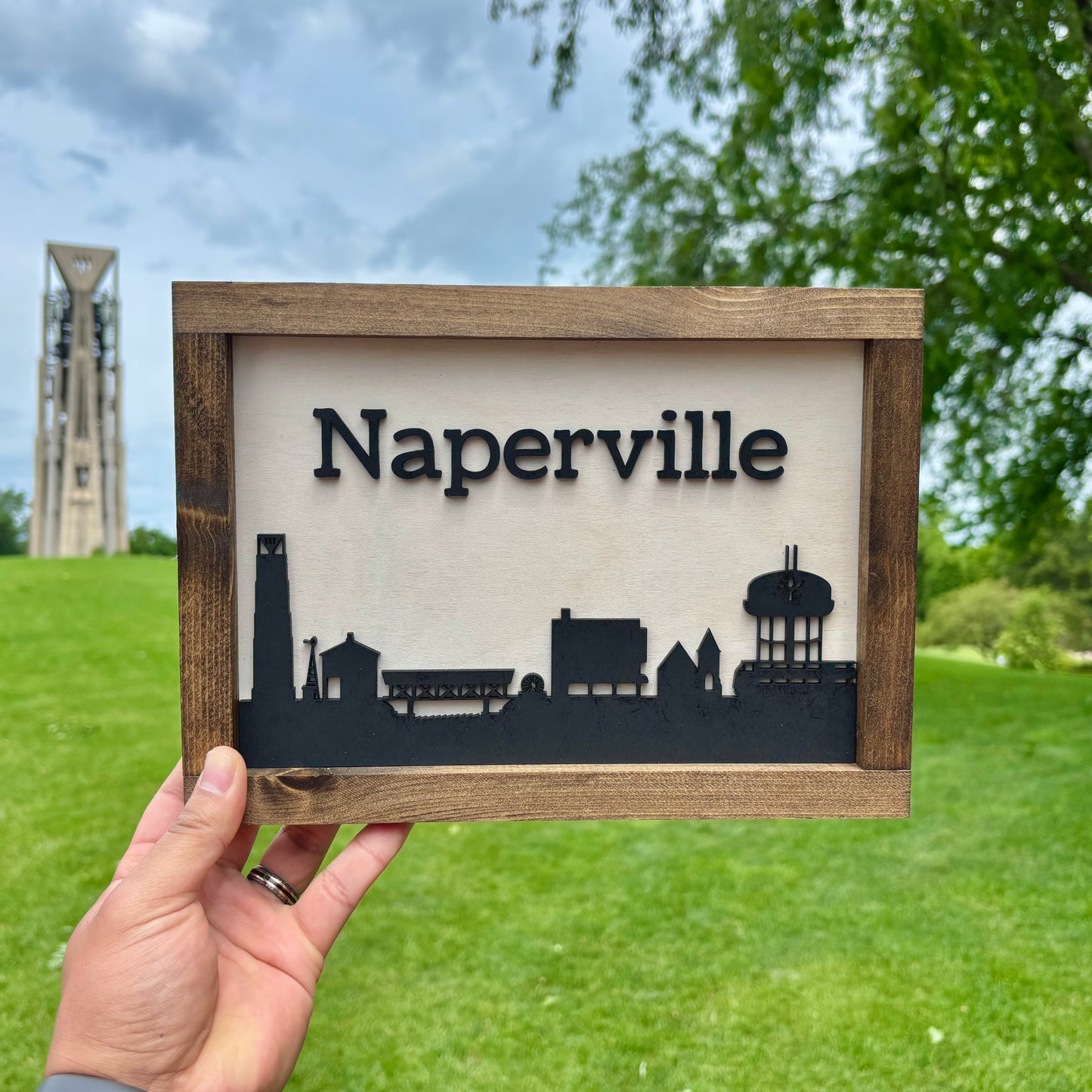 Naperville Skyline Wall Art
