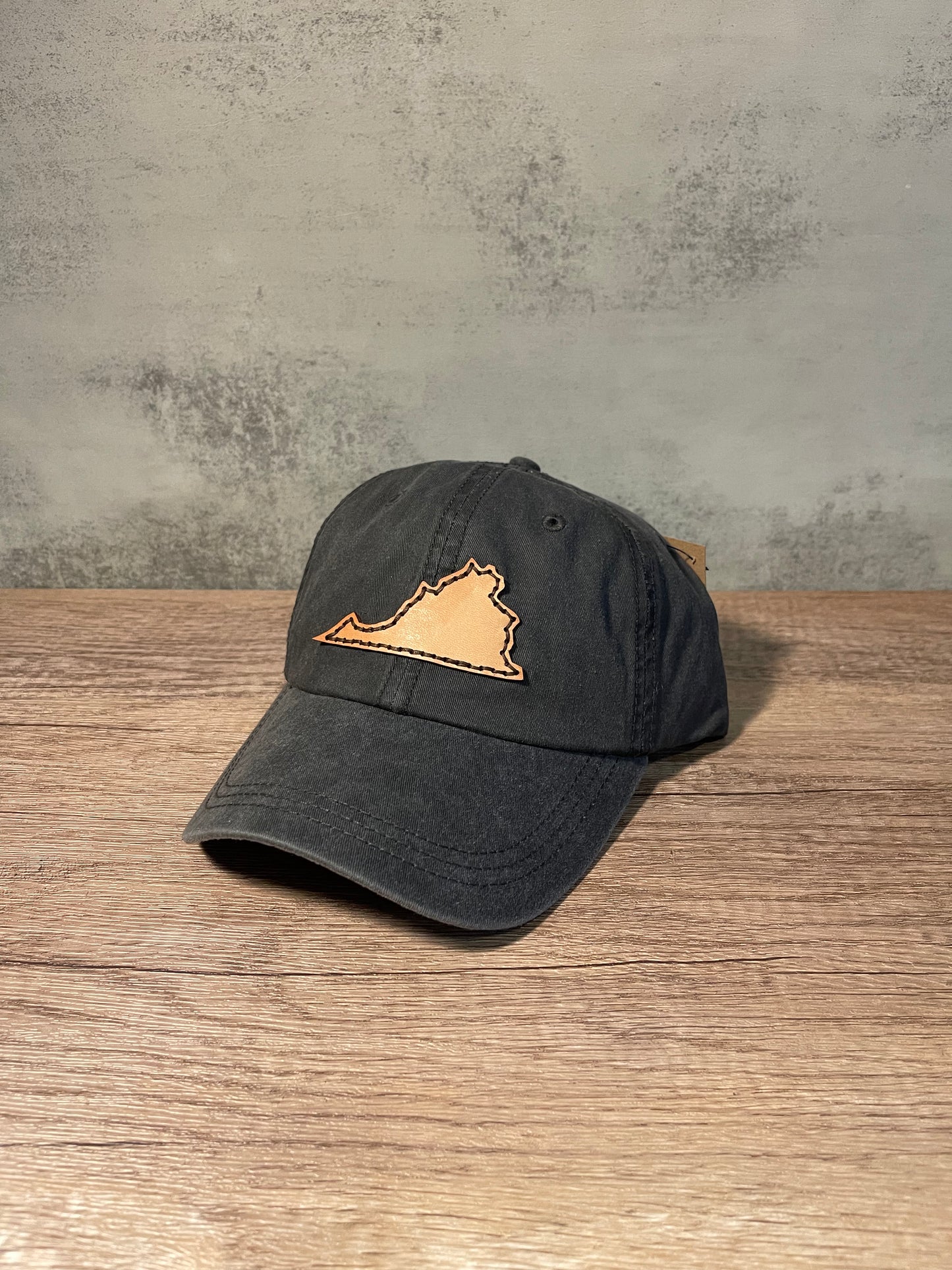 Virginia Leather Patch Hat - Sweet Tea Craftworks