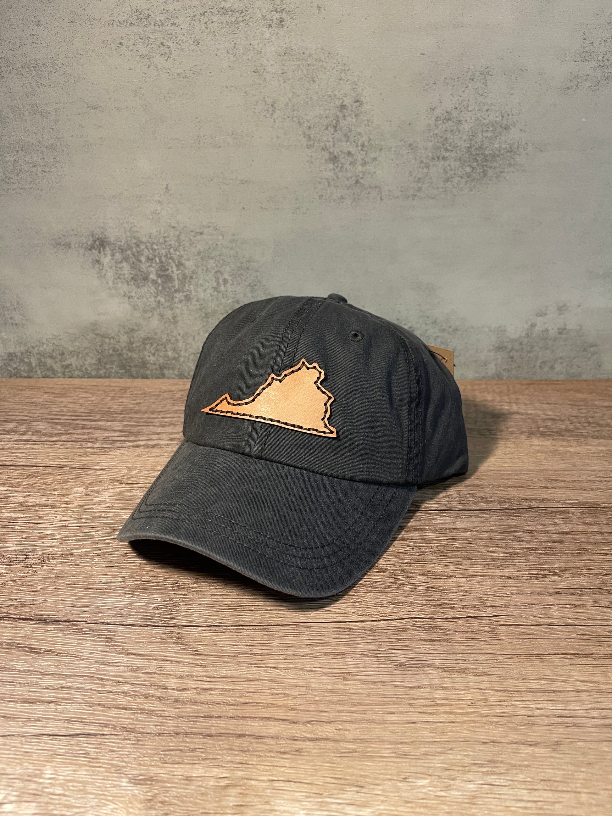 Virginia Leather Patch Hat - Sweet Tea Craftworks