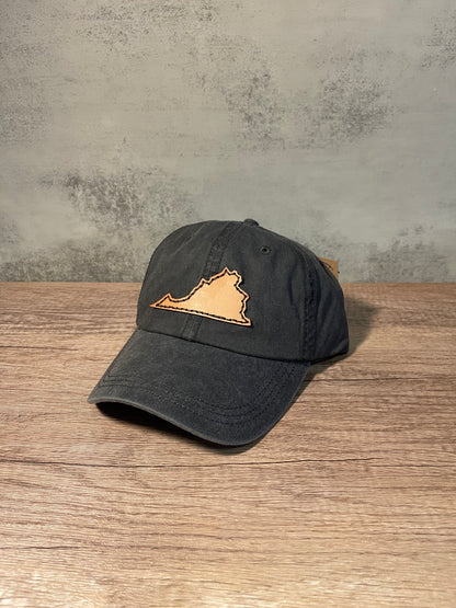 Virginia Leather Patch Hat - Sweet Tea Craftworks