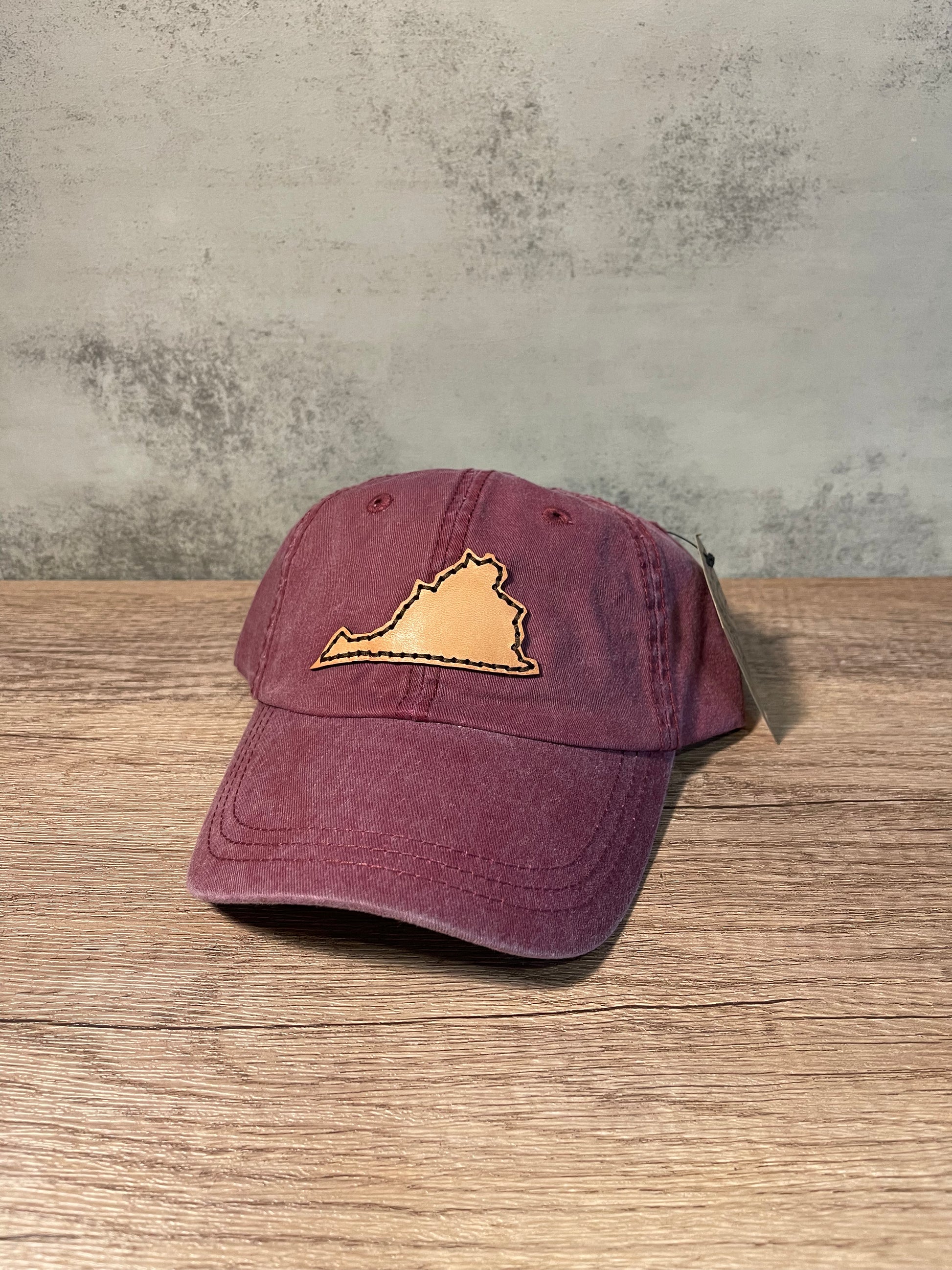Virginia Leather Patch Hat - Sweet Tea Craftworks