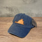 Virginia Leather Patch Hat - Sweet Tea Craftworks