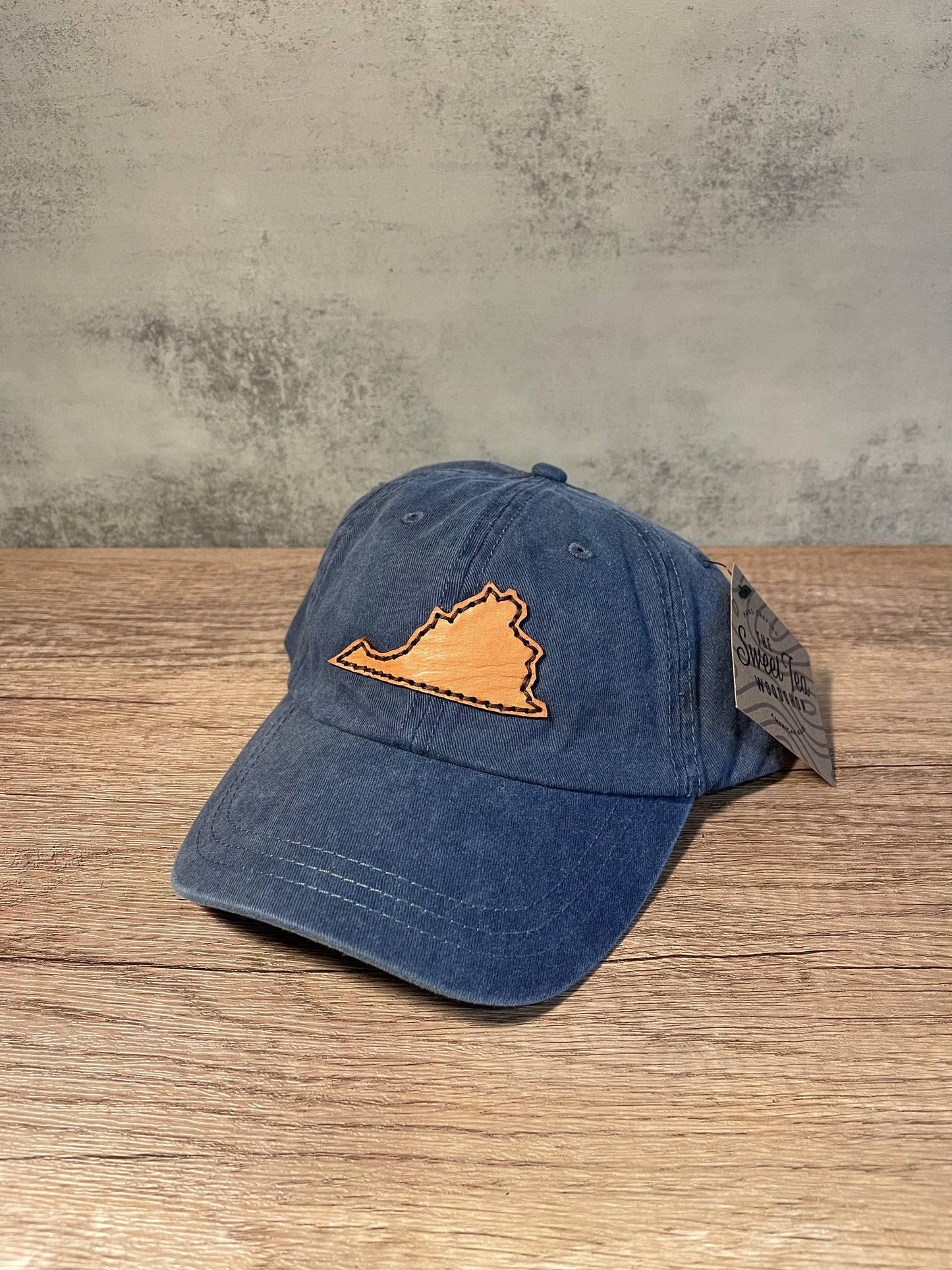 Virginia Leather Patch Hat - Sweet Tea Craftworks