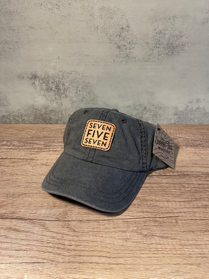 757 Leather Patch Hat - Sweet Tea Craftworks
