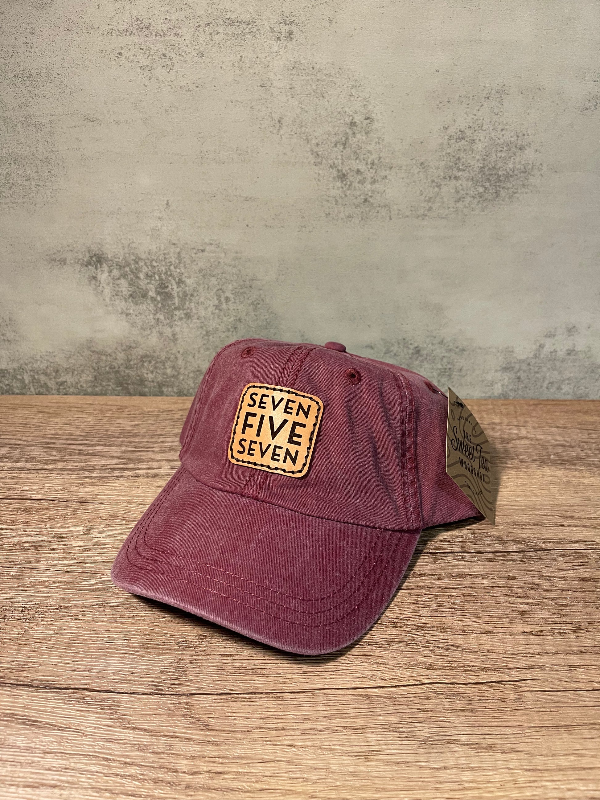 757 Leather Patch Hat - Sweet Tea Craftworks