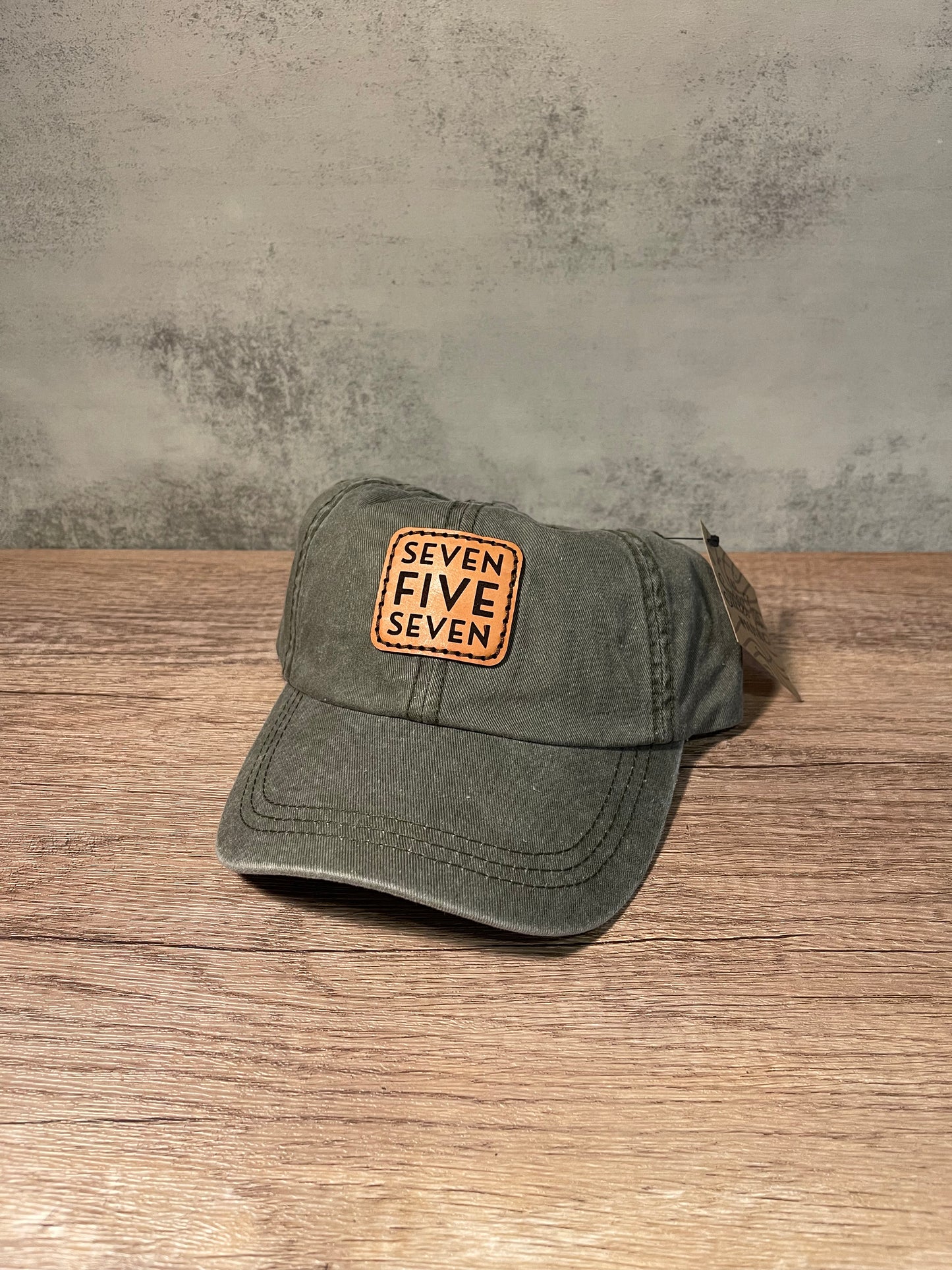 757 Leather Patch Hat - Sweet Tea Craftworks