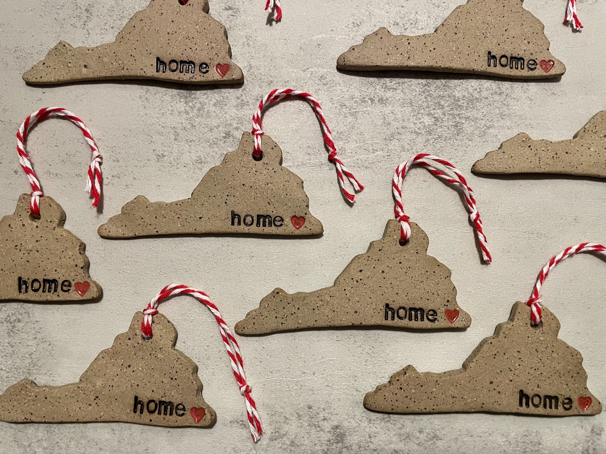 Ceramic Ornaments - Sweet Tea Craftworks