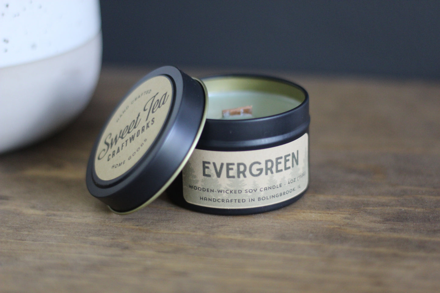 Wooden Wick Candle: Core Scents (4oz)