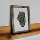 Illinois Mandala Wall Art