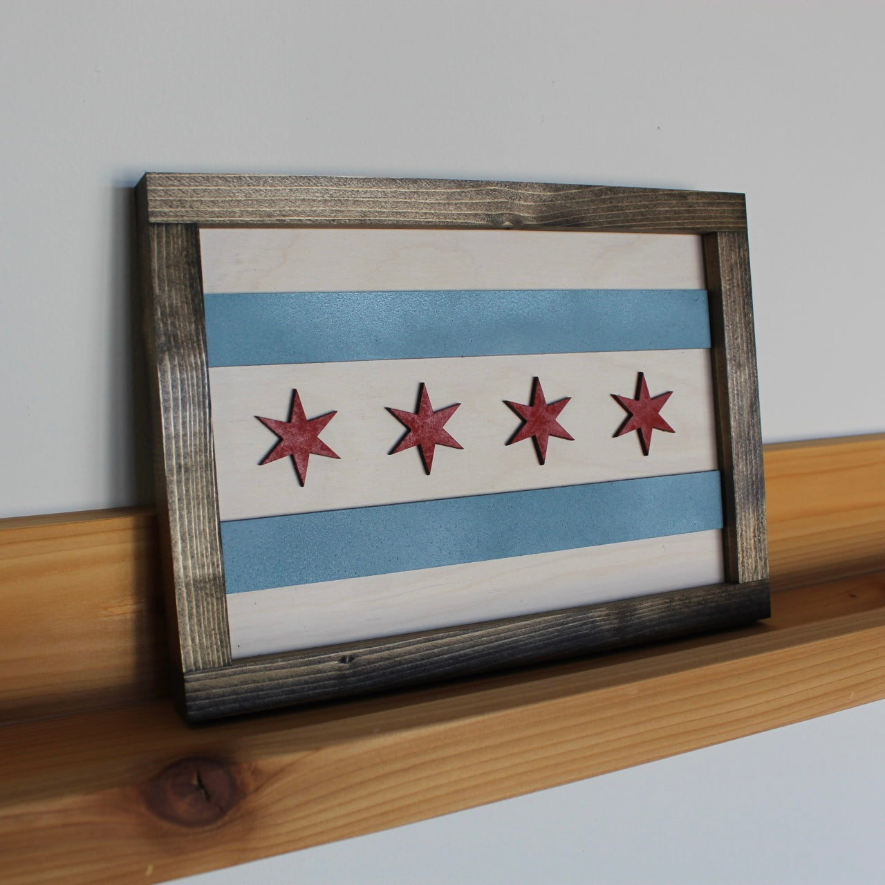 Chicago Flag Wall Art