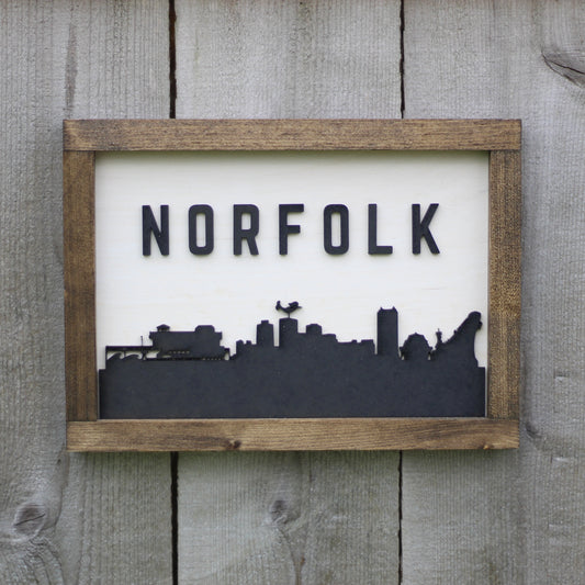 Norfolk Skyline Wall Art