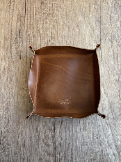 Leather Catch-all - Sweet Tea Craftworks