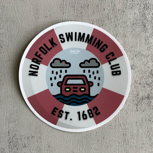 Norfolk Swimming Club Sticker