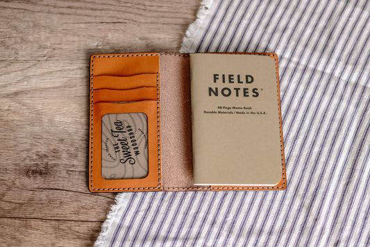 Leather Passport Wallet - Sweet Tea Craftworks