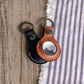 Leather AirTag Keychain - Sweet Tea Craftworks