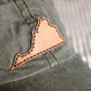 Virginia Leather Patch Hat - Sweet Tea Craftworks