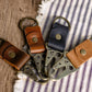Leather Clip Keychain - Sweet Tea Craftworks