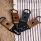 Leather Clip Keychain - Sweet Tea Craftworks