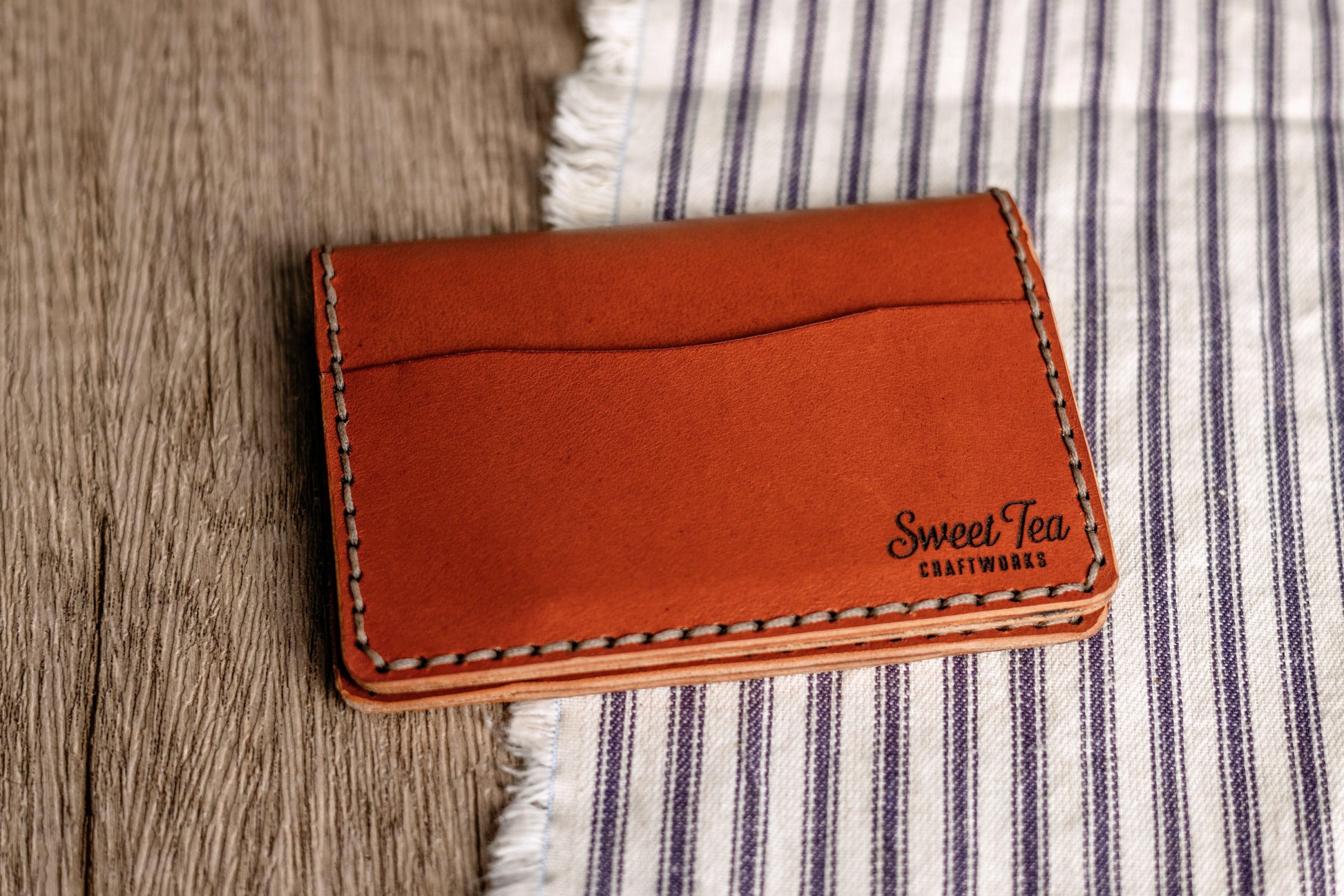 Bifold Wallet (Leather) - Sweet Tea Craftworks