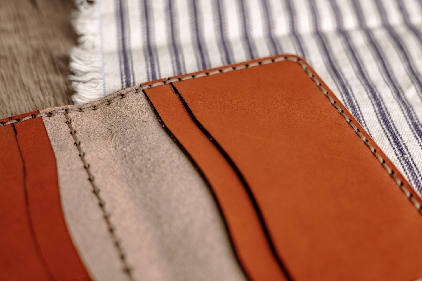 Bifold Wallet (Leather) - Sweet Tea Craftworks