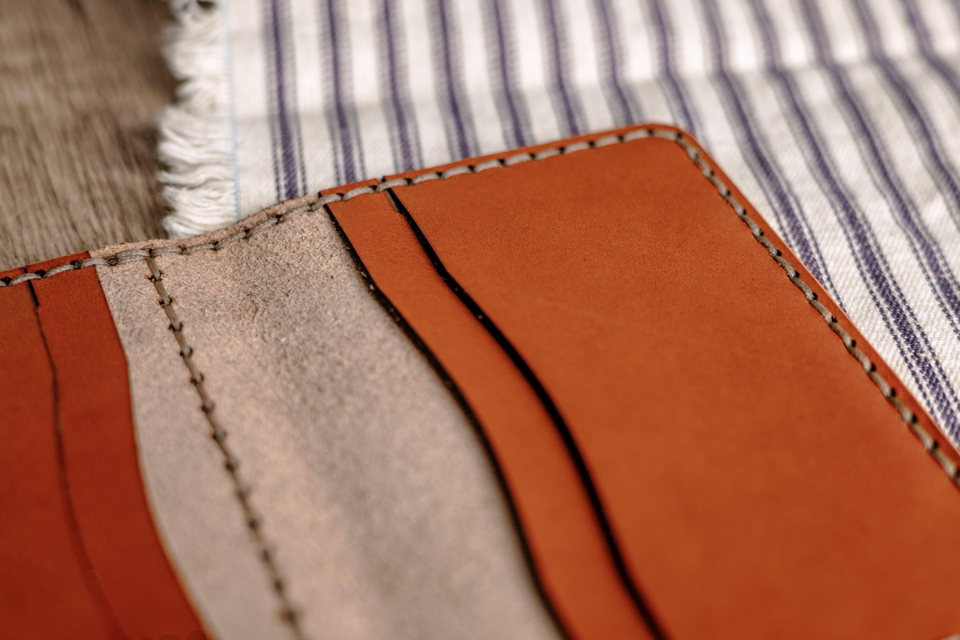 Bifold Wallet (Leather) - Sweet Tea Craftworks