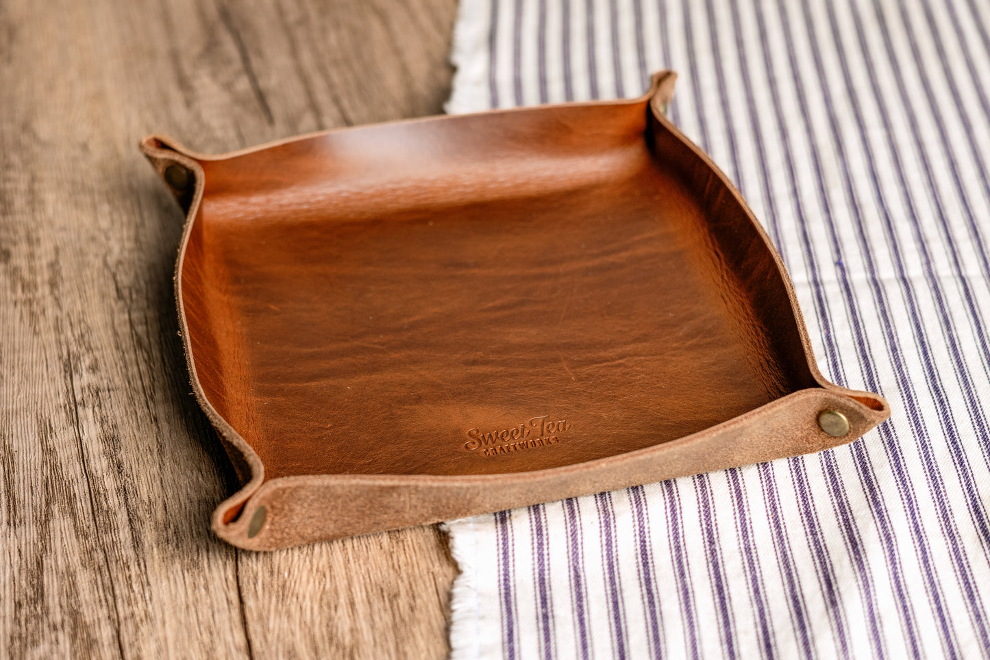 Leather Catch-All Tray