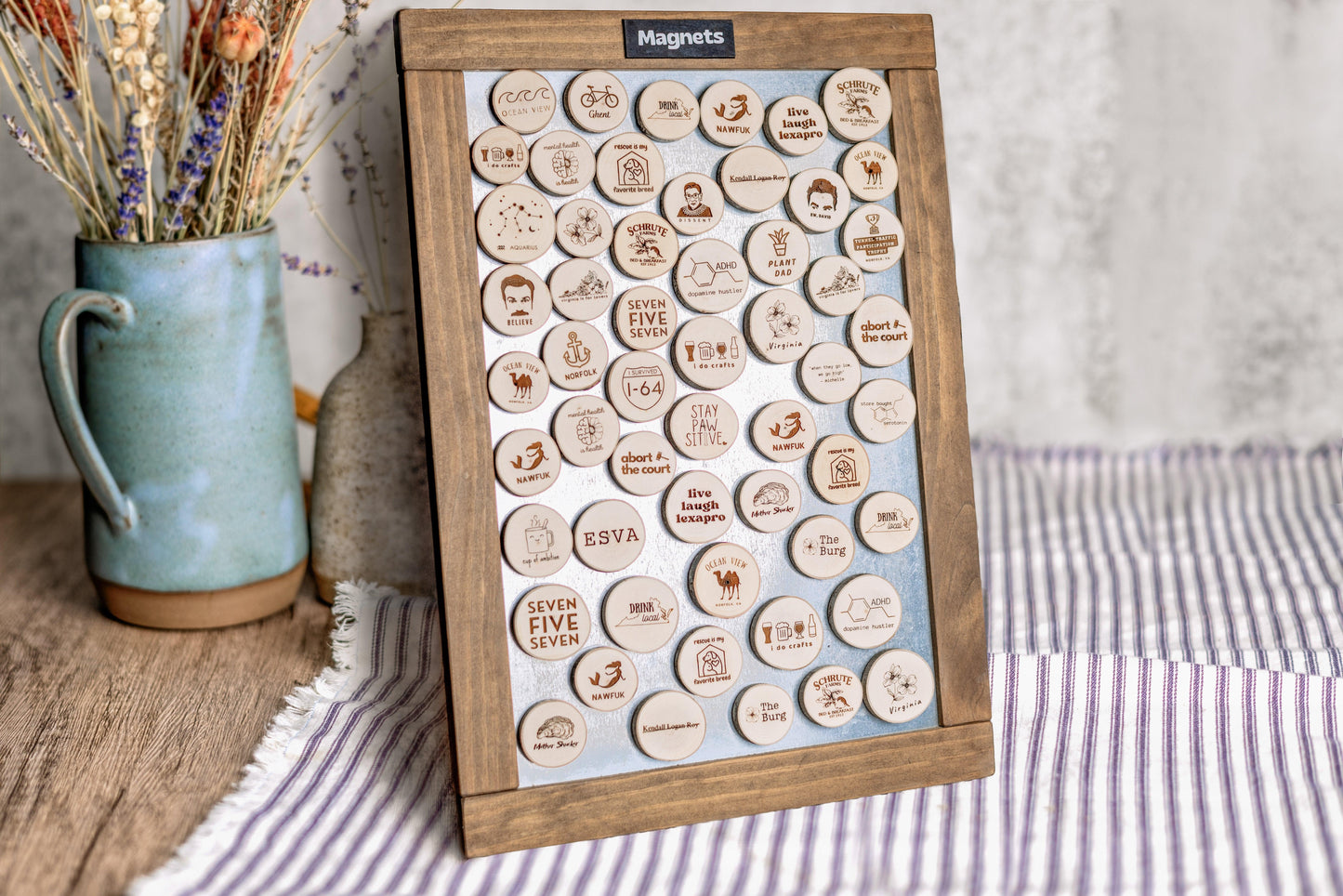 Woodslice Magnet - Sweet Tea Craftworks