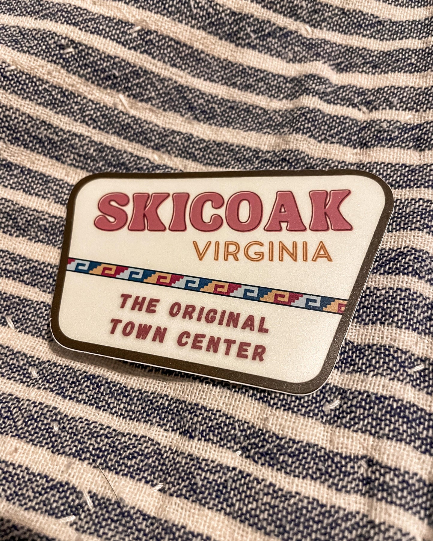 Skicoak: The Original Town Center Sticker