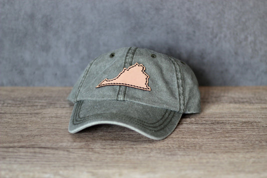 Virginia Leather Patch Hat