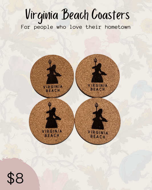 Virginia Beach Coasters - Sweet Tea Craftworks