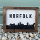 Norfolk Skyline Wall Art - Sweet Tea Craftworks