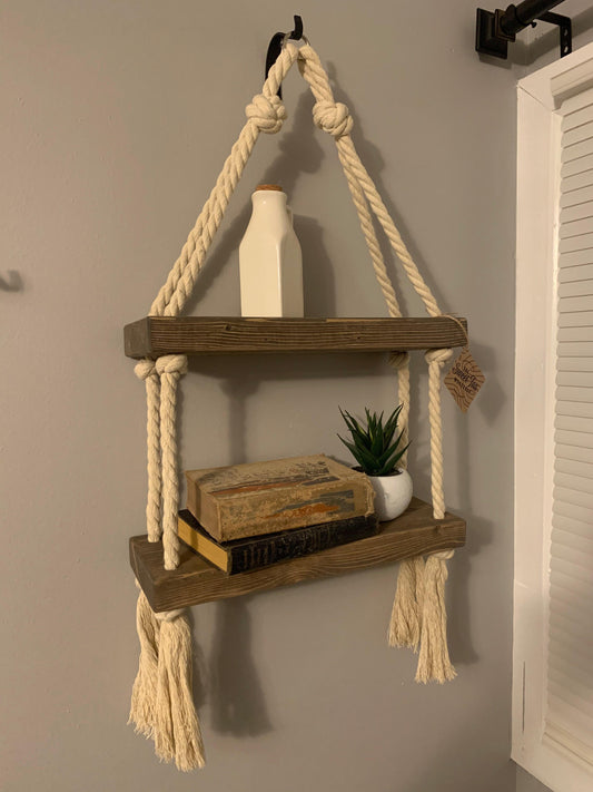 Rope Shelf - Sweet Tea Craftworks